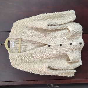 Line + Dot teddy cardigan M